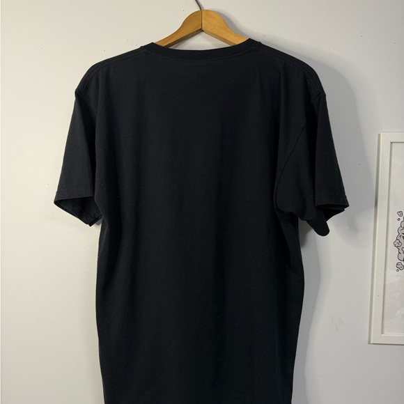 Vintage Black Anarchy T-shirt - Picture 2 of 3